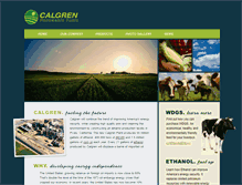 Tablet Screenshot of calgren.com